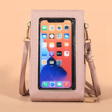 Mini Women Shoulder Bags PU Leather Phone Crossbody Bag Ladies Purse Clutch