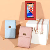 Mini Women Shoulder Bags PU Leather Phone Crossbody Bag Ladies Purse Clutch