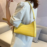 Retro Women Totes Shoulder Bag Leather Chain Handbag for Shopping