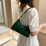 Retro Women Totes Shoulder Bag Leather Chain Handbag for Shopping