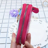 Cow Leather Bag Car Key Wallets for Women Housekeeper Holders