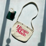 Girls Don't Cry HUMAN Canvas Bag