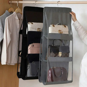 6 Pocket Handbag Organizer Storage for Closets