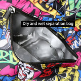 Ultralight Backpack for Men Soft Polyester Drawstring Backpack Laptop Waterproof