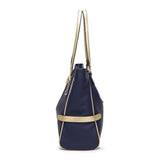 Retro Leather Tote Handbag for Women