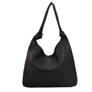 Women's PU Leather Tote Bag Large Capacity Shoulder Purse