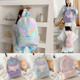 Sequin Glitter Bling Backpacks PU Leather Women Shoulder Bag