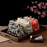 Vintage Women's Strawberry Flower Crossbody Bag