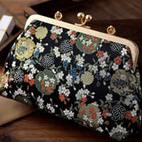 Vintage Women's Strawberry Flower Crossbody Bag