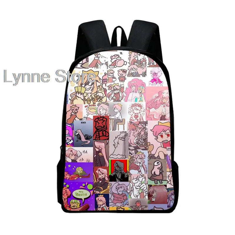 Technoblade Holiday Candy Cane 3D Printing School Bag