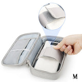 Travel Cable Storage Organizer Pouch Waterproof Carry Case