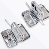 Travel Organizer Bag Cable Storage Pouch Waterproof Double Layers Storage Bags