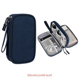 Travel Organizer Bag Cable Storage Pouch Waterproof Double Layers Storage Bags