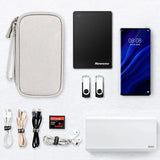 Travel Organizer Bag Cable Storage Carry Case Waterproof Double Layers