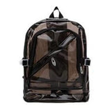Waterproof Transparent PVC School Backpack for Teenage Girls