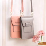 Women's Touch Screen Cell Phone Bag Wallet Shoulder Bags