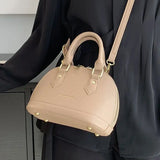 Vintage PU Leather Crossbody Bag with Zippers Straps