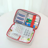 Travel First Aid Kit Bag Home Emergency Medical Survival Rescue Box