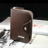 Men's Leather Bifold Wallet Clutch Purse