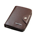 Men's Leather Bifold Wallet Clutch Purse