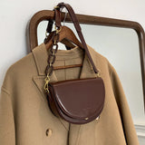 Vintage Small Shoulder Messenger Bag High-quality PU Leather Women Handbag