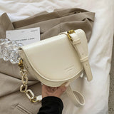 Vintage Small Shoulder Messenger Bag High-quality PU Leather Women Handbag