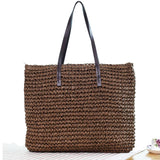 NEW Women Beach Bag Large Capacity Totes Leather Shoulder Bag