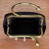 Chain Handle Tote Purse Handbag Lay Bag for Women