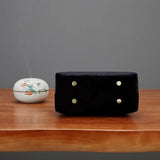 Chain Handle Tote Purse Handbag Lay Bag for Women