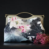 Vintage Shell Lock Crossbody Bag Women's Handbags Purse