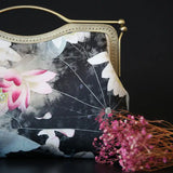 Vintage Shell Lock Crossbody Bag Women's Handbags Purse