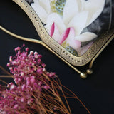 Vintage Shell Lock Crossbody Bag Women's Handbags Purse