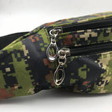 Camo Waist Pack Phone Pouch Climbing Sport Travel Adjustable Belt Bag