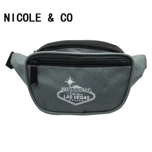 Running Waist Pack Climbing Zipper Pocket Adjustable Belt Bag Phone Pouch