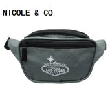 Running Waist Pack Climbing Zipper Pocket Adjustable Belt Bag Phone Pouch