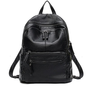 Large Capacity Women's Backpack Casual School Book Bag Travel Daypack