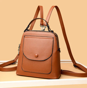 Small Women Backpack Multifunction Shoulder Bag for Teenage Girls