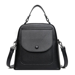 Small Women Backpack Multifunction Shoulder Bag for Teenage Girls