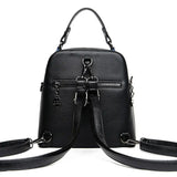 Small Women Backpack Multifunction Shoulder Bag for Teenage Girls