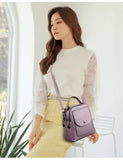 Small Women Backpack Multifunction Shoulder Bag for Teenage Girls