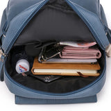 Soft PU Leather Women Backpack Large Capacity College Bag