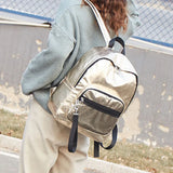 PU Leather Laptop Backpack Men Women Travel Bag Big Capacity School Backpacks