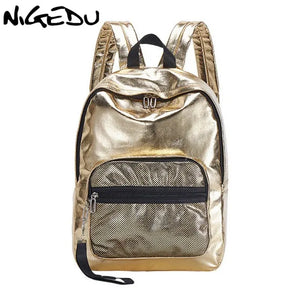 PU Leather Laptop Backpack Men Women Travel Bag Big Capacity School Backpacks