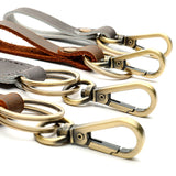 Unisex Leather Keyring Keychain Men's Women's Key Holder Key Cover