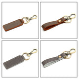 Unisex Leather Keyring Keychain Men's Women's Key Holder Key Cover