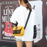 Nylon Crossbody Bag for Women Female Purse Casual Bolsas