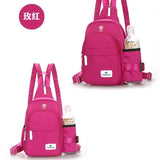 Canvas School Bag Casual Women Notebook Pack Waterproof Anti-theft Travel Bag