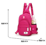 Canvas School Bag Casual Women Notebook Pack Waterproof Anti-theft Travel Bag