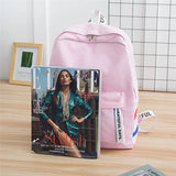 Women Canvas Backpack School Shoulder Bag Rucksack Travel Bags