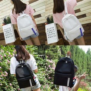 Women Canvas Backpack School Shoulder Bag Rucksack Travel Bags